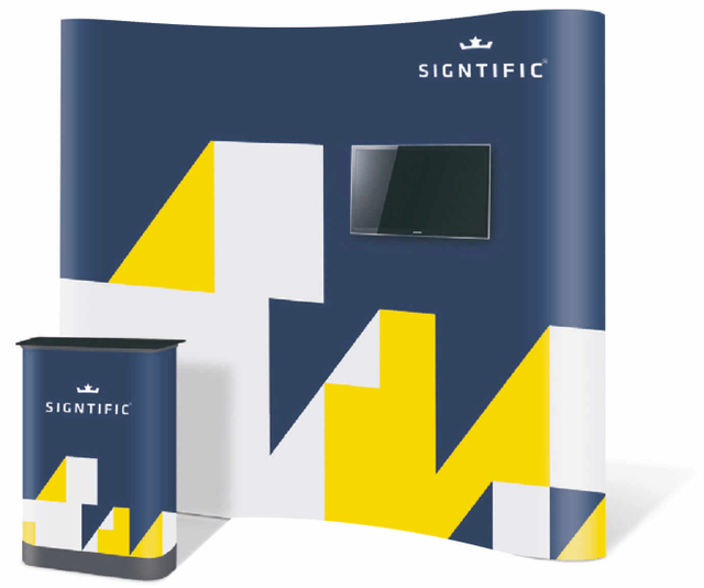 Fashional Magenetic Pop Up Wall para promoción 