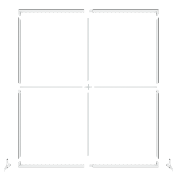 DH-LBW-100*200-Ⅱ Caja de luz LED de aluminio luminoso para promoción