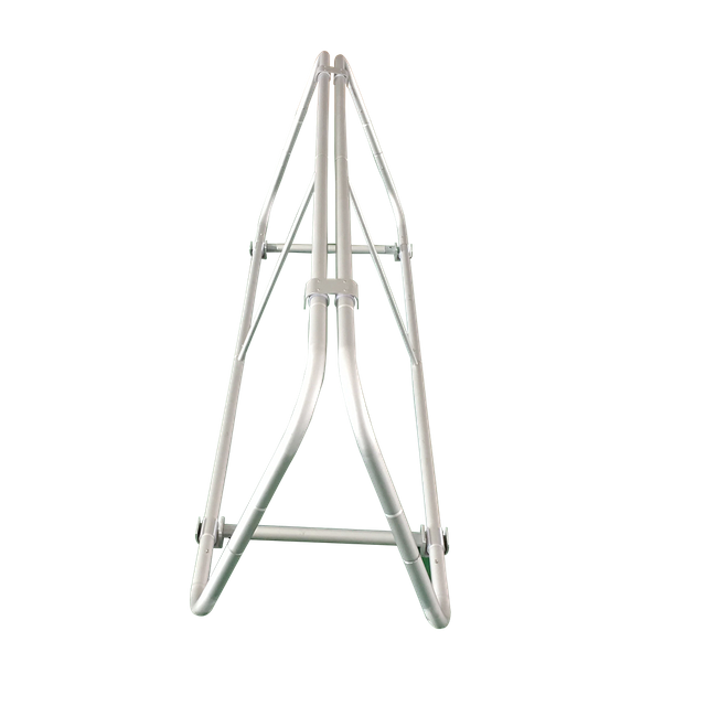  Exhibición de tubo de acera con marco en A de aluminio liviano