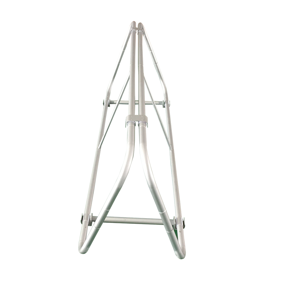  Exhibición de tubo de acera con marco en A de aluminio liviano