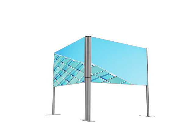 Cartelera de caja de luz LED de aluminio portátil para publicidad