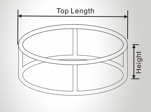 Letrero colgante de tubo de onda de aluminio ligero para seminarios